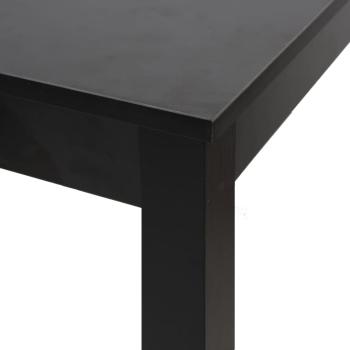 Bartisch MDF Schwarz 115×55×107 cm 