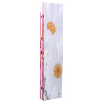 Raumteiler klappbar 200 x 170 cm Blume 