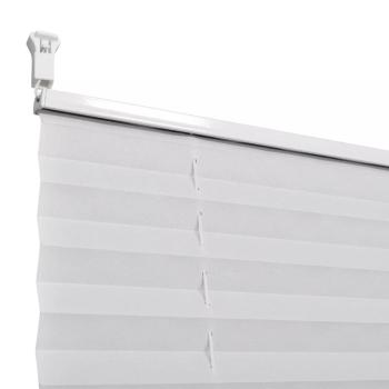 Plissee Faltrollo Rollo Plisseerollo 50x125cm Weiß