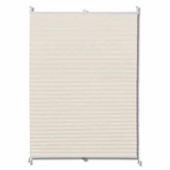 Plissee Faltrollo Rollo Plisseerollo 70x200cm Creme