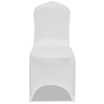 50 x Stuhlhusse Stretchhusse weiß