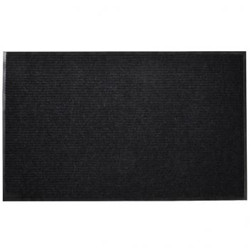 ARDEBO.de - Schwarze PVC Türmatte 90 x 60 cm