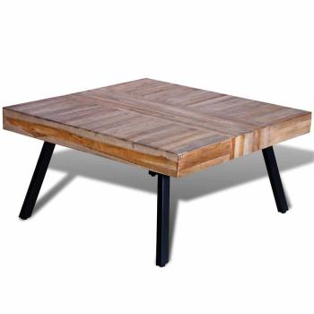 Couchtisch Quadratisch Altholz Teak 