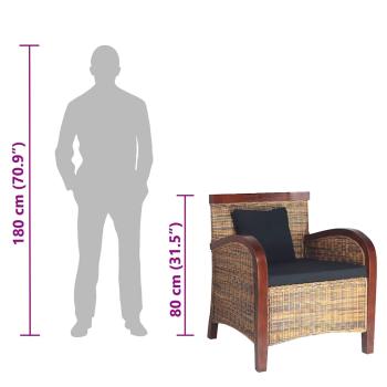 Sessel Rattan Handgeflochten 