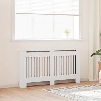 MDF Heizkörper-Abdeckung Heizkörperverkleidung 152 cm, weiß
