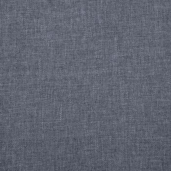 Sofa 2-Sitzer Stoff Dunkelgrau 