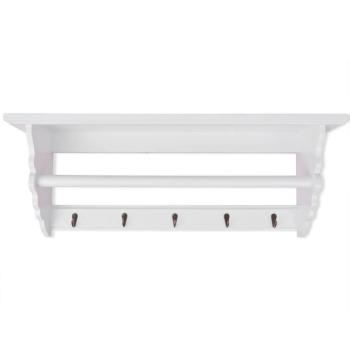 Garderobe MDF Weiß Barocker Stil