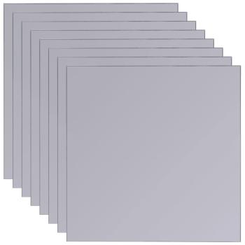 Rahmenlos Spiegel Fliesen Glas 8 Stk. 20,5 cm