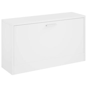 Schuhbank Weiß 80x24x45 cm