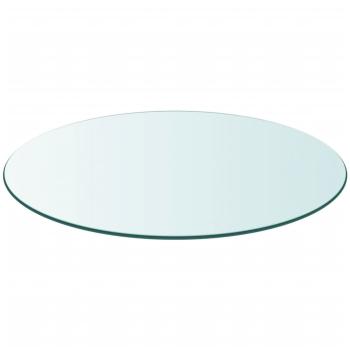 Tischplatte aus gehärtetem Glas rund 300 mm
