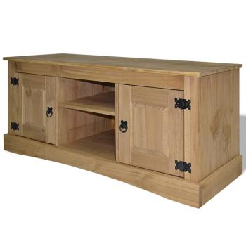ARDEBO.de - TV-Schrank Mexiko-Stil Kiefernholz 120x40x52 cm