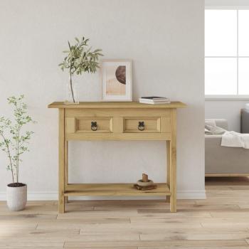 ARDEBO.de - Konsolentisch im Mexiko-Stil Kiefer Massiv Corona 93x34,5x73 cm
