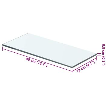 Regalboden Glas Transparent 40x12 cm