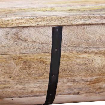 Couchtisch Massivholz Mango 88x50x40 cm