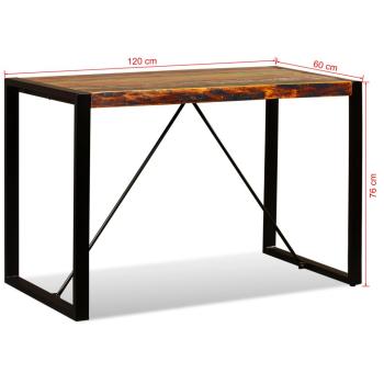 Esstisch Altholz Massiv 120 cm