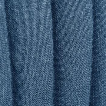 Cocktailsessel Blau Stoff