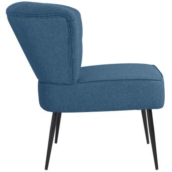 Cocktailsessel Blau Stoff