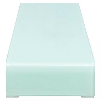 TV-Aufsatz/Monitorerhöhung Glas Grün 110x30x13 cm