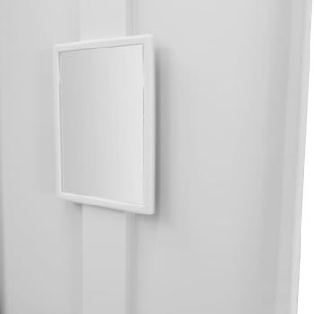 Schließfachschrank 38x45x180 cm Stahl  