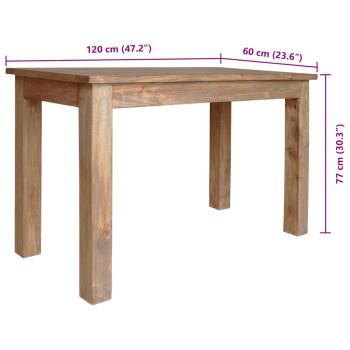 Esstisch Altholz Massiv 120x60x77 cm