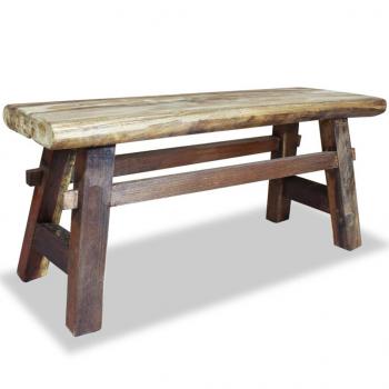 ARDEBO.de - Bank Altholz Massiv 100 x 28 x 43 cm