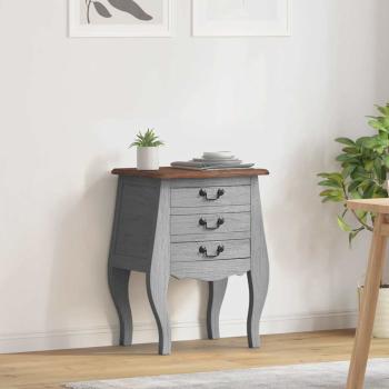 Nachttisch Altholz Massiv 48x35x64 cm