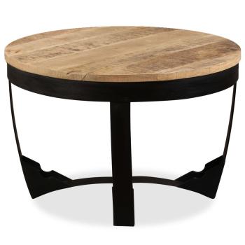 Couchtisch Raues Massivholz Mango 60x40 cm