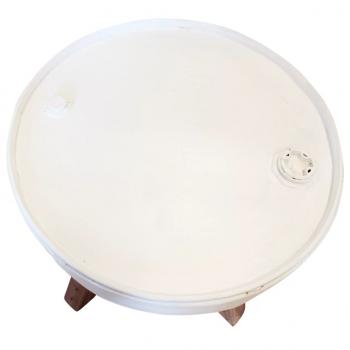 Couchtisch Altholz Massiv 60x45 cm Weiß 