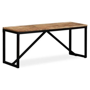 Sitzbank Massiv-Mangoholz 110 x 35 x 45 cm