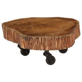 Couchtisch Massivholz Akazie 60x55x25 cm