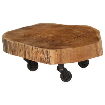 Couchtisch Massivholz Akazie 60x55x25 cm