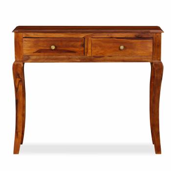 Konsolentisch Massivholz 90 x 32 x 76 cm