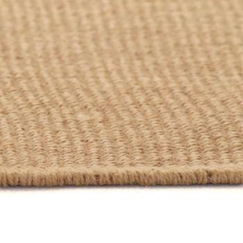 Teppich Jute mit Latexrücken 160x230 cm Natur