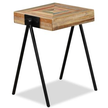 Beistelltisch Recyceltes Massivholz Teak 