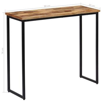 Konsolentisch Recyceltes Massivholz Teak 90 x 30 x 76 cm