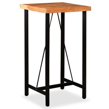 Bartisch Akazie Massivholz 60 x 60 x 107 cm