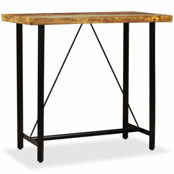 Bartisch Altholz Massiv 120x60x107 cm