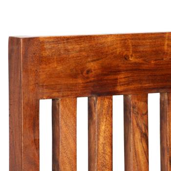 Esszimmerstühle 2 Stk. Massivholz mit Honigfarbenem Finish