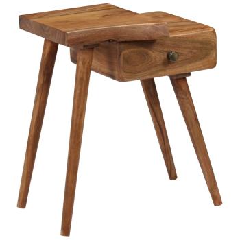 Nachttisch Akazienholz Massiv 45 x 32 x 55 cm