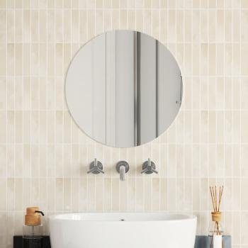 Wandspiegel 50 cm Rund Glas 