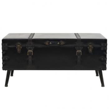 Couchtisch MDF und Stahl 102x51x48 cm