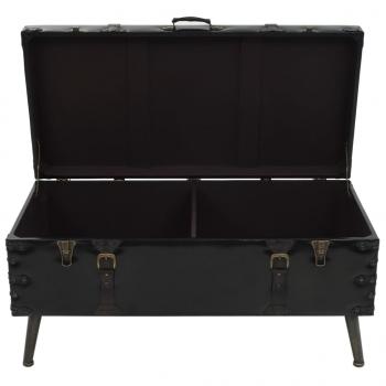 Couchtisch MDF und Stahl 102x51x48 cm