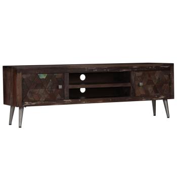 TV-Schrank Altholz Massiv 140x30x45 cm