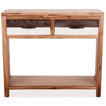 Konsolentisch Massivholz Akazie 86x30x75 cm
