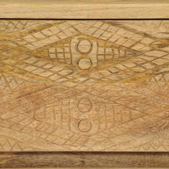 TV-Schrank Massivholz Mango 110x30x40 cm