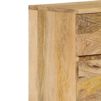 TV-Schrank Massivholz Mango 110x30x40 cm