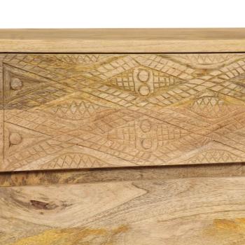 TV-Schrank Massivholz Mango 110x30x40 cm