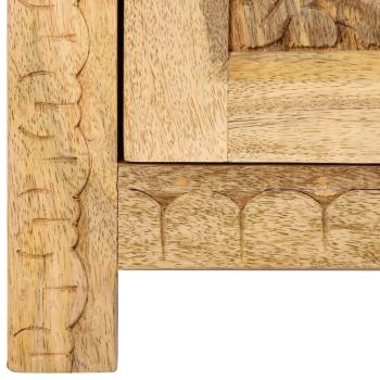 Nachttisch Mangoholz Massiv 40 x 30 x 50 cm