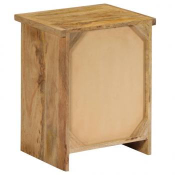 Nachttisch Massivholz Mango 40x30x50 cm