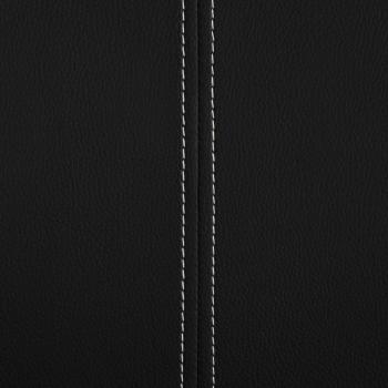 Freischwinger 4 Stk. Schwarz Kunstleder